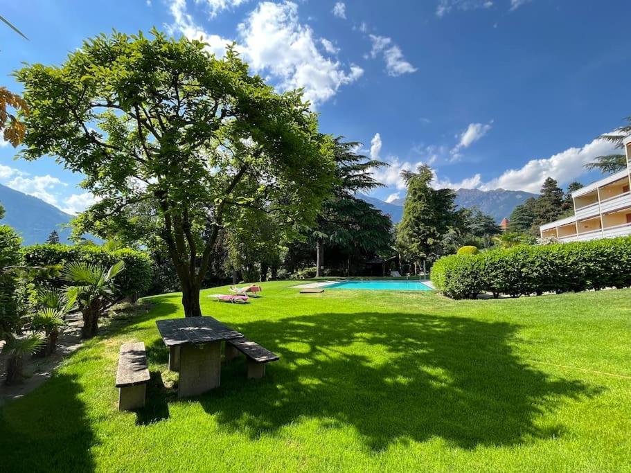 Garden Pool Apartment Merano Exterior foto