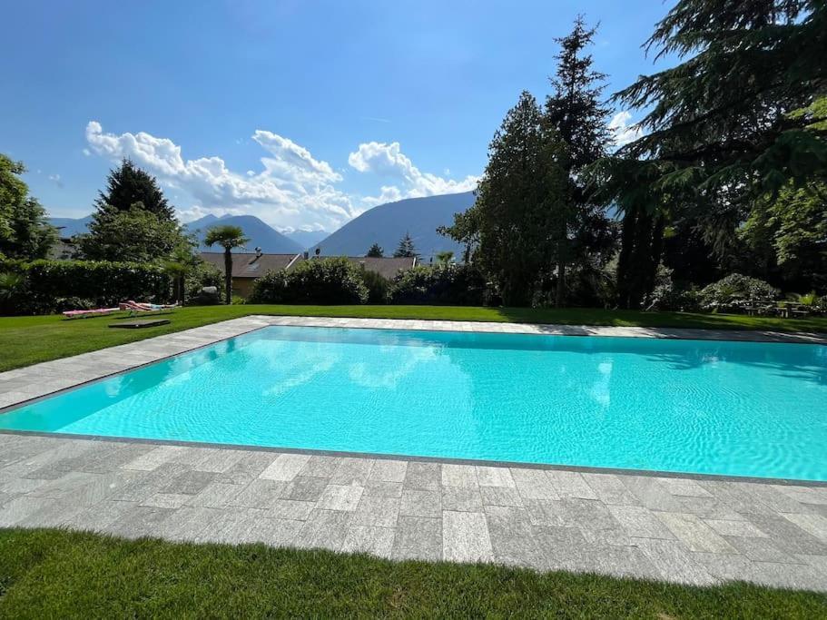 Garden Pool Apartment Merano Exterior foto