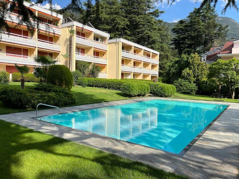 Garden Pool Apartment Merano Exterior foto